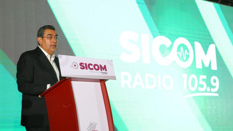 Presenta Sergio Salomón la nueva imagen del Sistema Estatal de Telecomunicaciones