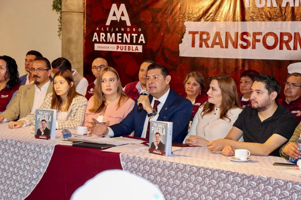 Puebla con bienestar y desarrollo humano impulsa Alejandro Armenta