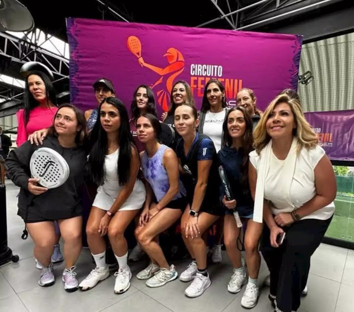Circuito Femenil de Pádel abre su torneo a nivel nacional en Puebla