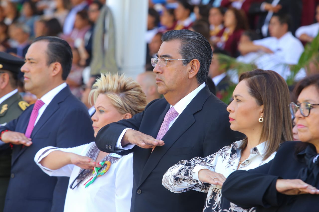 Llama Sergio Salomón a funcionarios estatales con aspiraciones políticas a renunciar