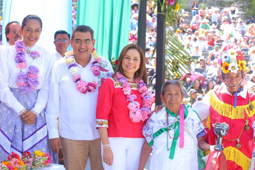 Atlixco celebra la fiesta del cerro; Sergio Salomón encabeza el Huey Atlixcáyotl 2023