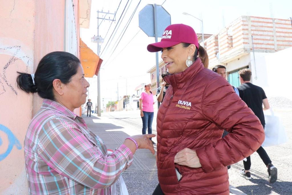 Es tiempo de las morenas y Puebla está lista: Olivia Salomón