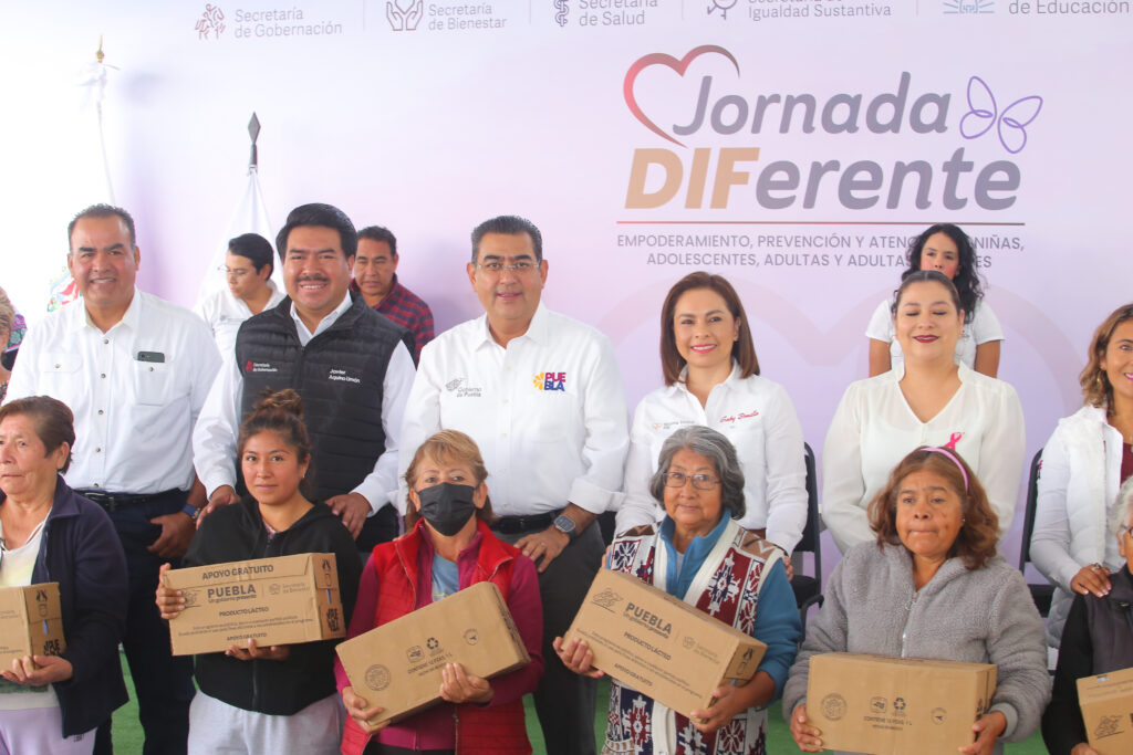 Programas sociales sin condicionamiento en Puebla: Sergio Salomón