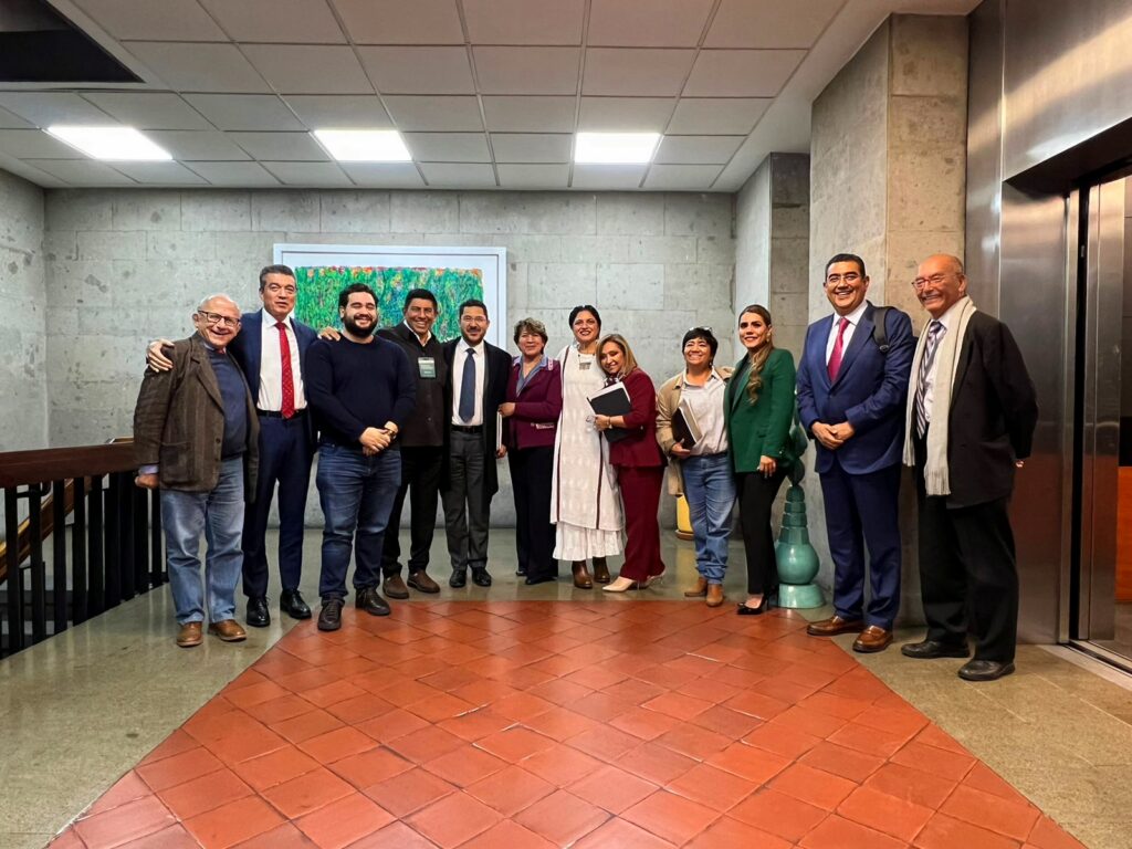 Participa Sergio Salomón en reunión para dar seguimiento al Plan Nacional de Reconstrucción