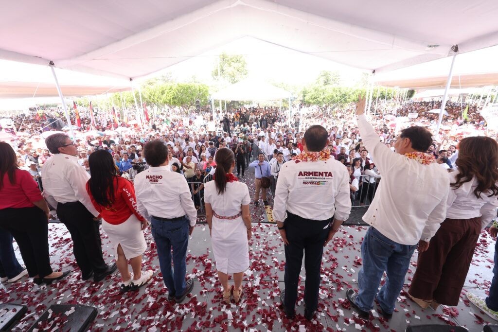 CLAUDIA SHEINBAUM EN IZÚCAR_DE MATAMOROS PUEBLA, ACOMPAÑA A ALEJANDRO ARMENTA 