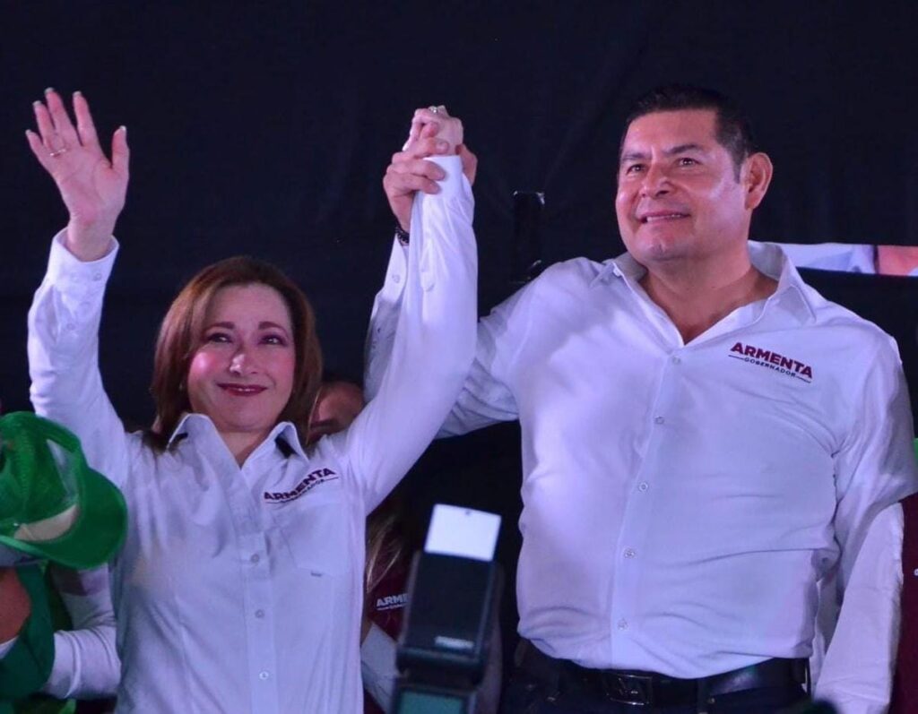 INICIA CAMPAÑA ARMENTA_LE ACOMPAÑA SU ESPOSA CECI BONILLA