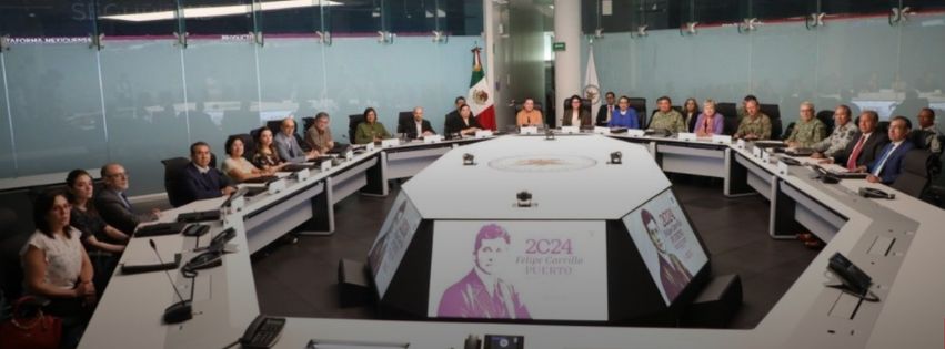 Reunión del INE con Gabinete de Seguridad Nacional con miras al 2 de junio