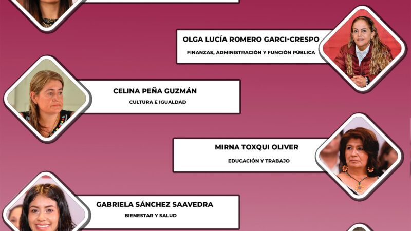 Mujeres lideran la transición hacia el gobierno de Alejandro Armenta