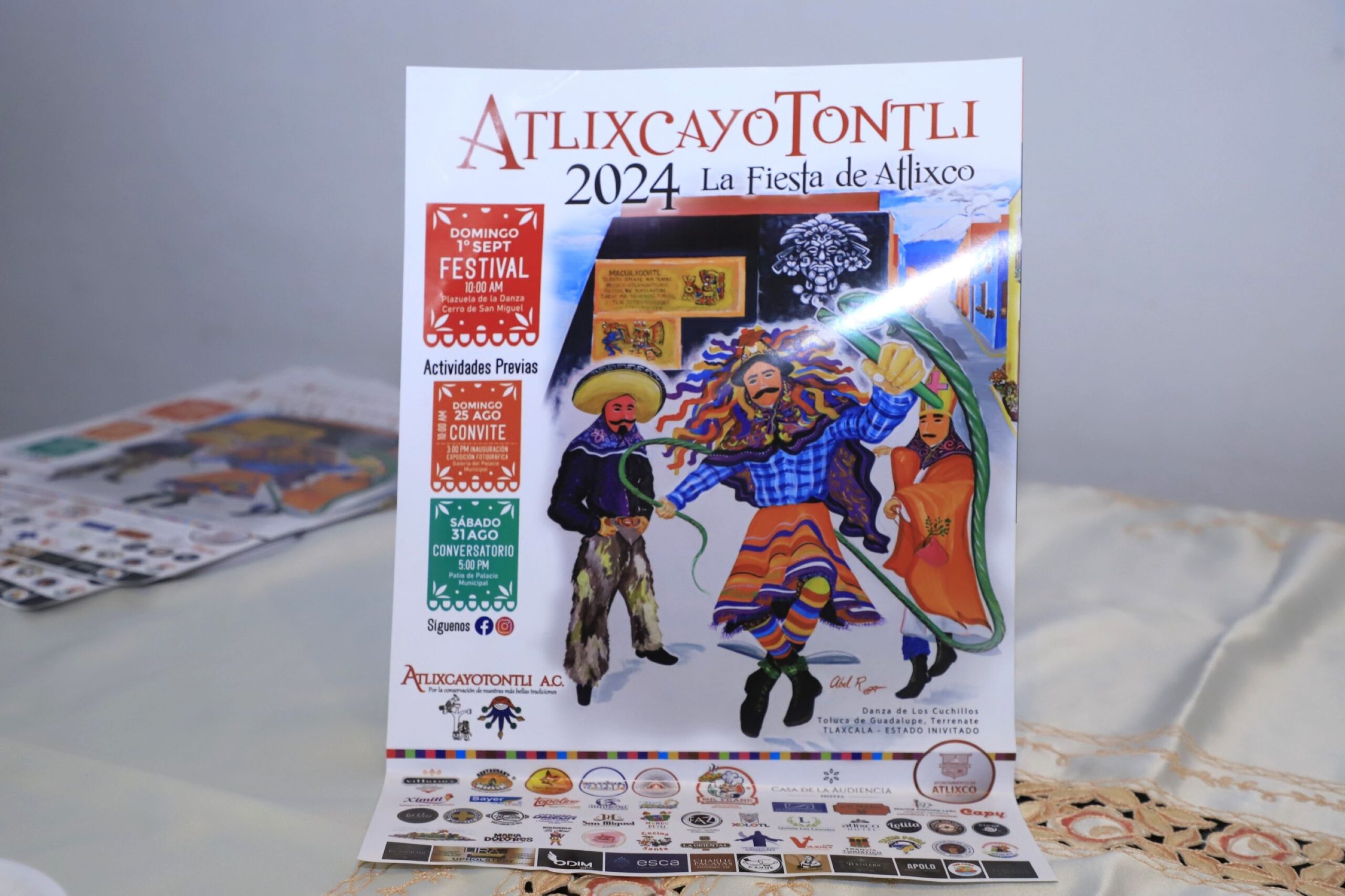 Invitan gobierno estatal y ayuntamiento de Atlixco al festival «Atlixcayotontli»