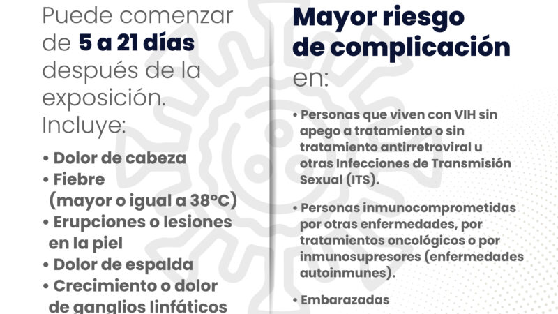 Descarta Salud casos en Puebla de viruela símica alertada por la OMS
