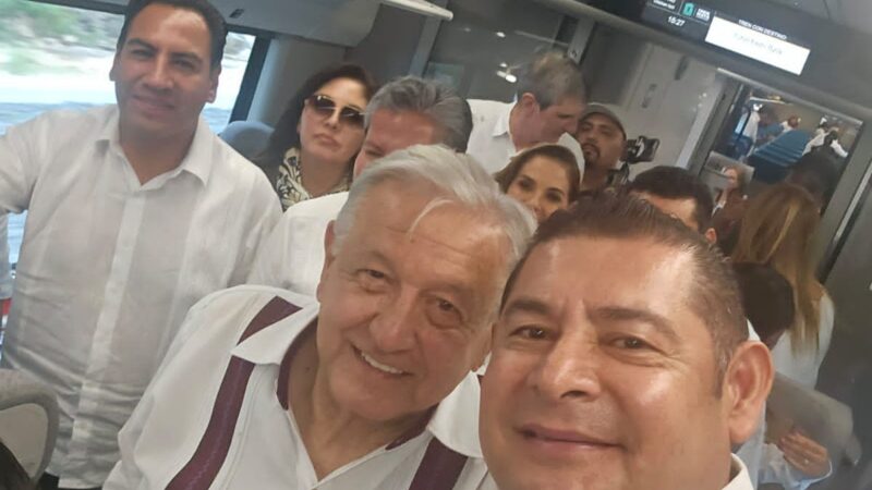 Con Claudia Sheinbaum Puebla seguirá los pasos de la Revolución Ferroviaria iniciada por López Obrador: Alejandro Armenta