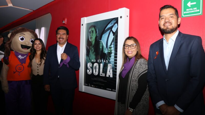 Promueve Puebla y Cinemex campaña para hacer conciencia y erradicar violencia de género