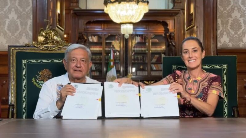Firmó el Presidente López Obrador el Decreto Constitucional de Reforma al Poder Judicial
