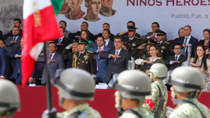 Reconoce Puebla labor de Fuerzas Armadas para garantizar seguridad y bienestar nacional