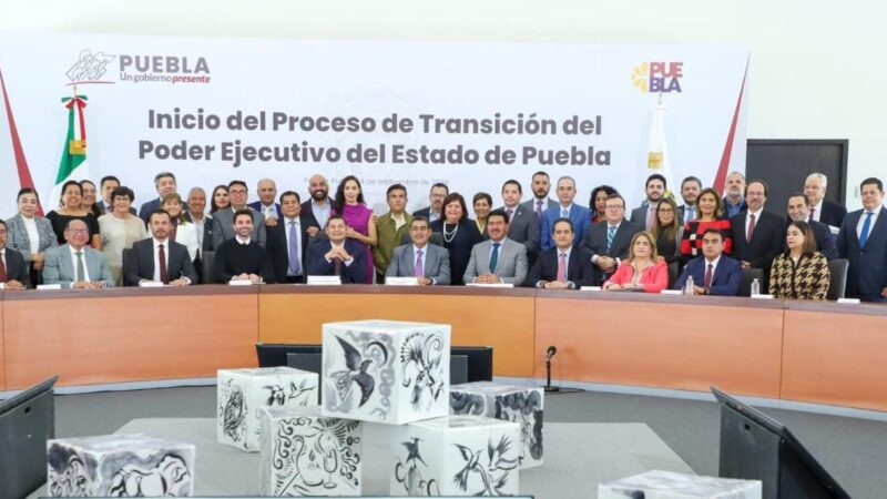 Inició la transición en Puebla entre Sergio Salomón Céspedes y Alejandro Armenta, será ordenada y tersa