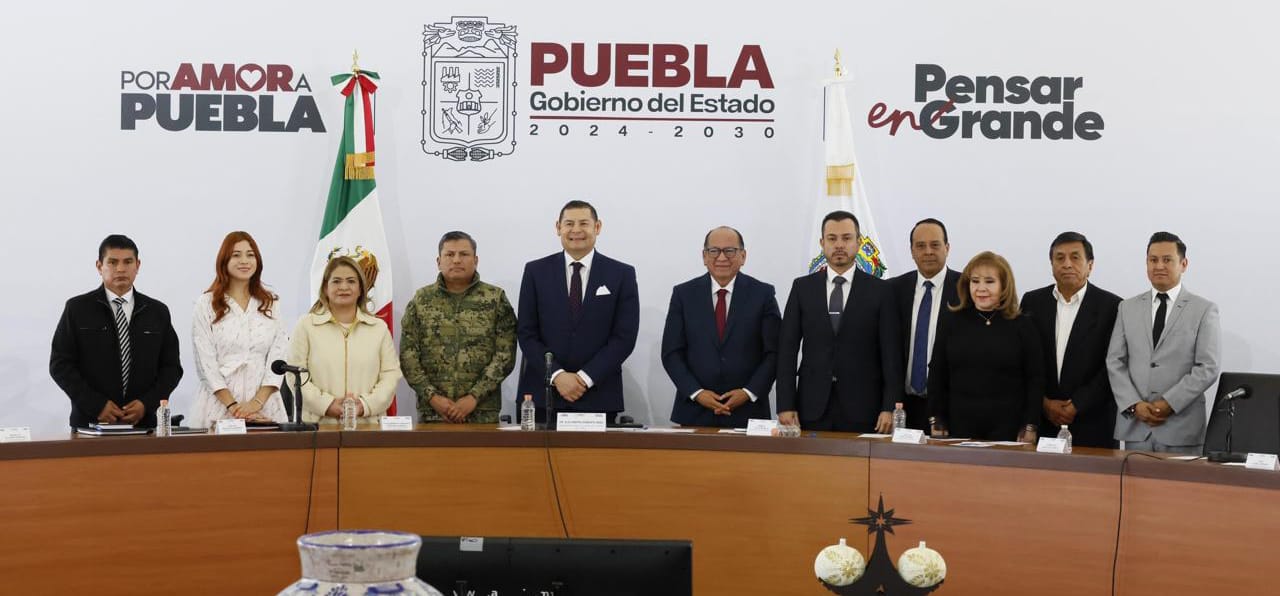 Garantizar la seguridad de las familias poblanas, prioridad para el Gobernador Alejandro Armenta