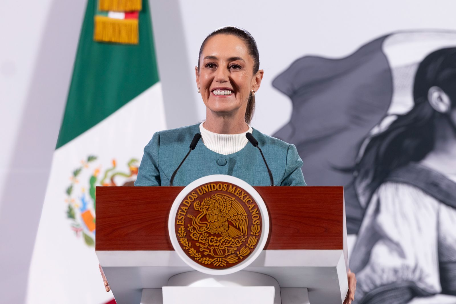 Presidenta Claudia Sheinbaum anuncia inversión de 5 mil mdd de Amazon Web Services en México