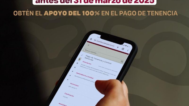 A partir de hoy inicia el pago del Control Vehicular 2025