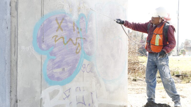 Interviene Gobierno de Puebla tramos carreteros para prevenir riesgos durante temporada de lluvias