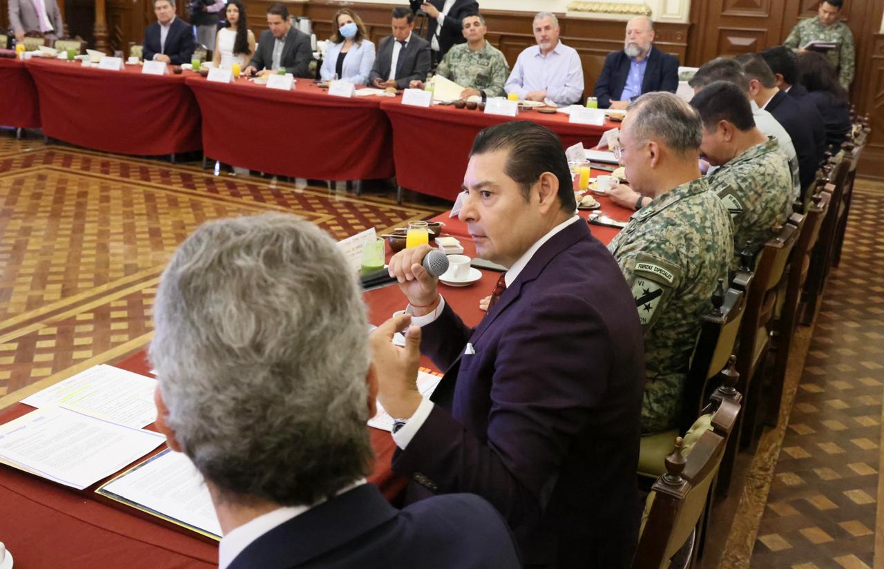 En coordinación los tres órdenes de gobierno garantizan seguridad y mejores resultados en Puebla