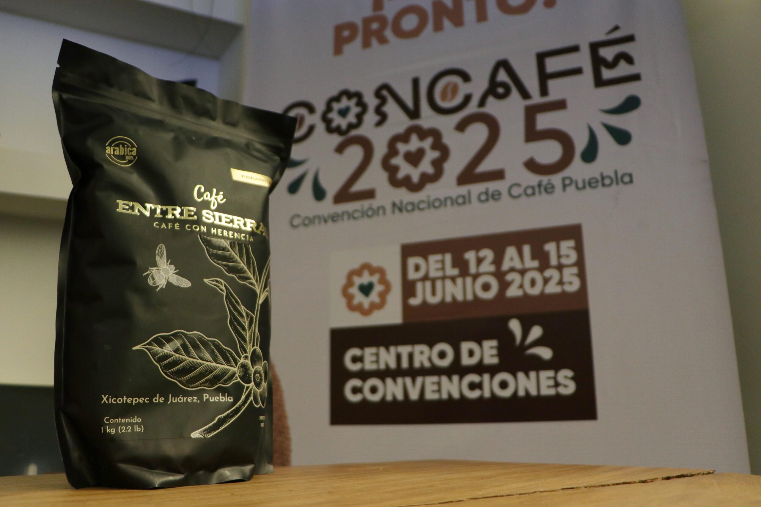 Por primera vez Puebla será sede de la Convención Nacional de Café 2025