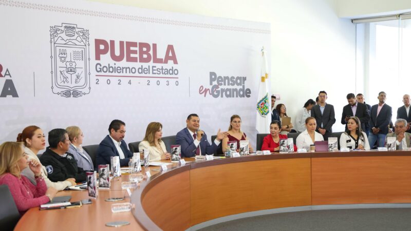 Revela Armenta que en Puebla operan “Cárteles del Despojo” y “Cártel de Laudos”