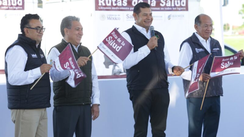 Puebla se suma a Rutas de la Salud, para que medicamentos lleguen a hospitales de IMSS-Bienestar