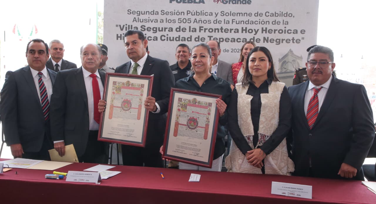 Tepeaca está en el corazón de México, símbolo de identidad y orgullo nacional: Armenta