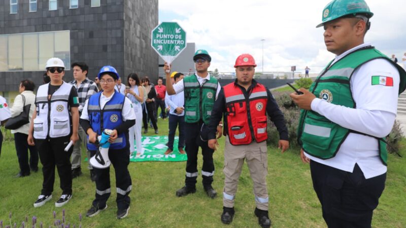 Puebla atentos para participa en Simulacro Nacional 2025