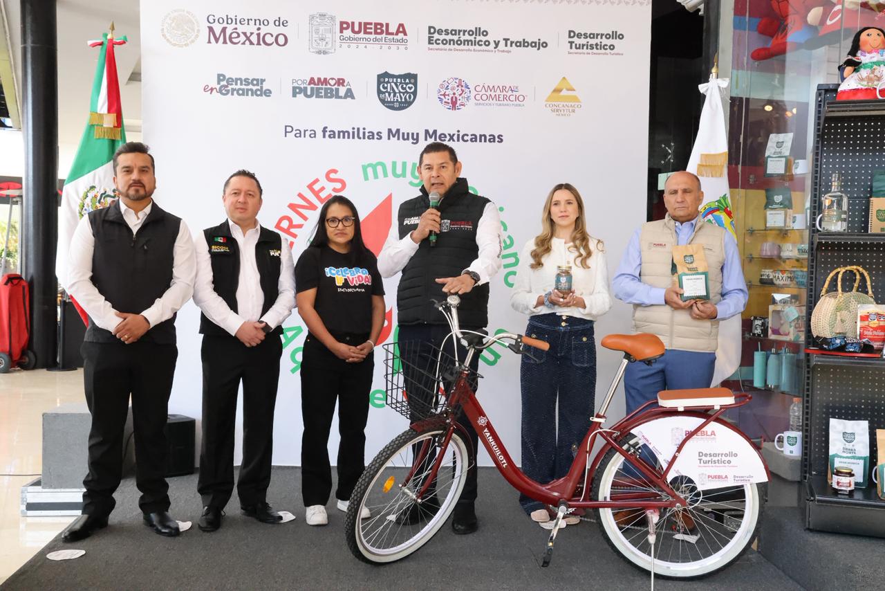 Puebla impulsa productos poblanos en los “Viernes muy mexicano”