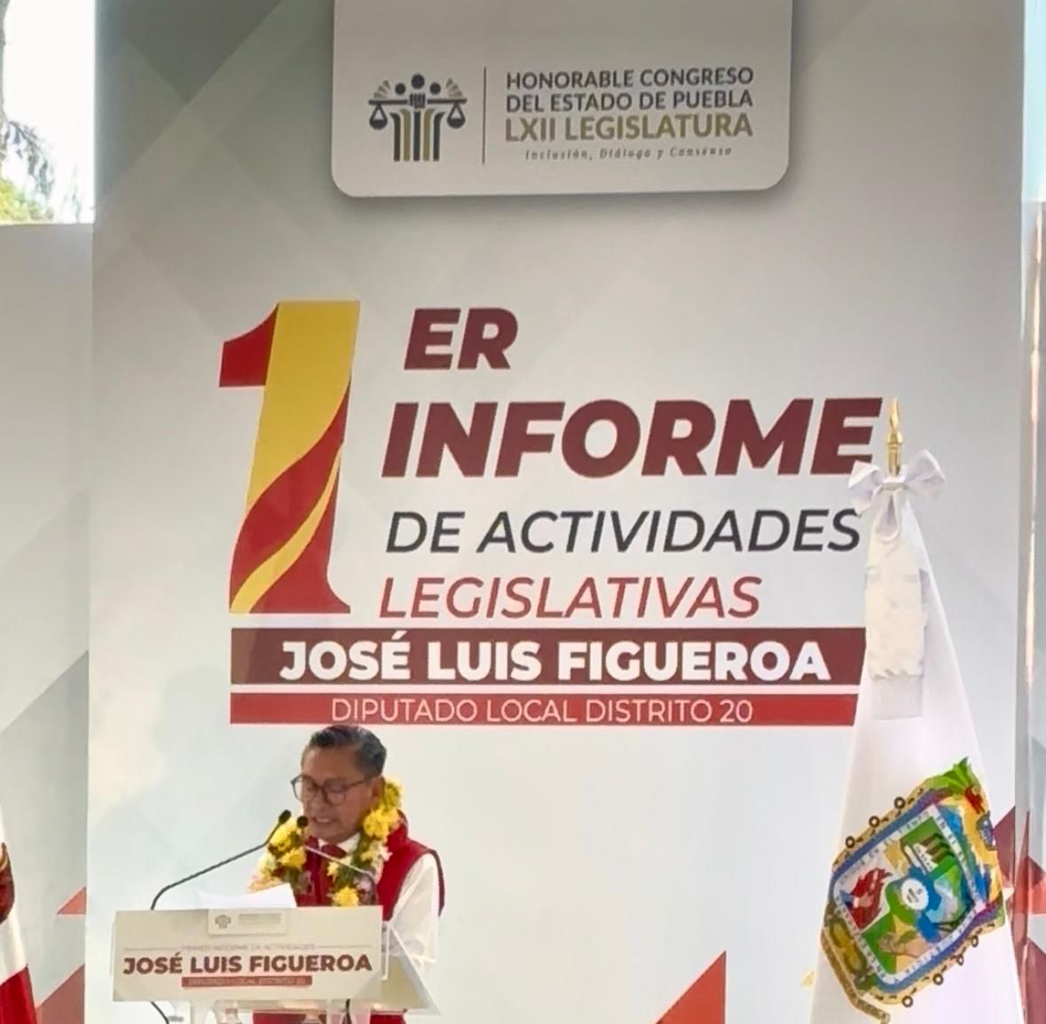 Productividad, cercanía, y resultados, destaca en 1er Informe de José Luis Figueroa