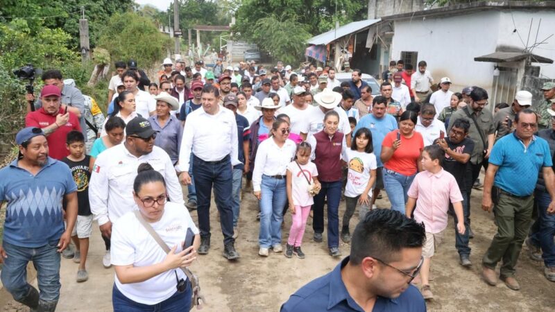 “Nada se va a quedar sin arreglo. «Estaremos hasta el último momento», Presidenta Sheinbaum supervisa trabajos en Pantepec