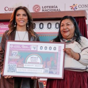 Conapred y Lotería Nacional emiten billete que promueve la importancia de la inclusión y la no discriminación