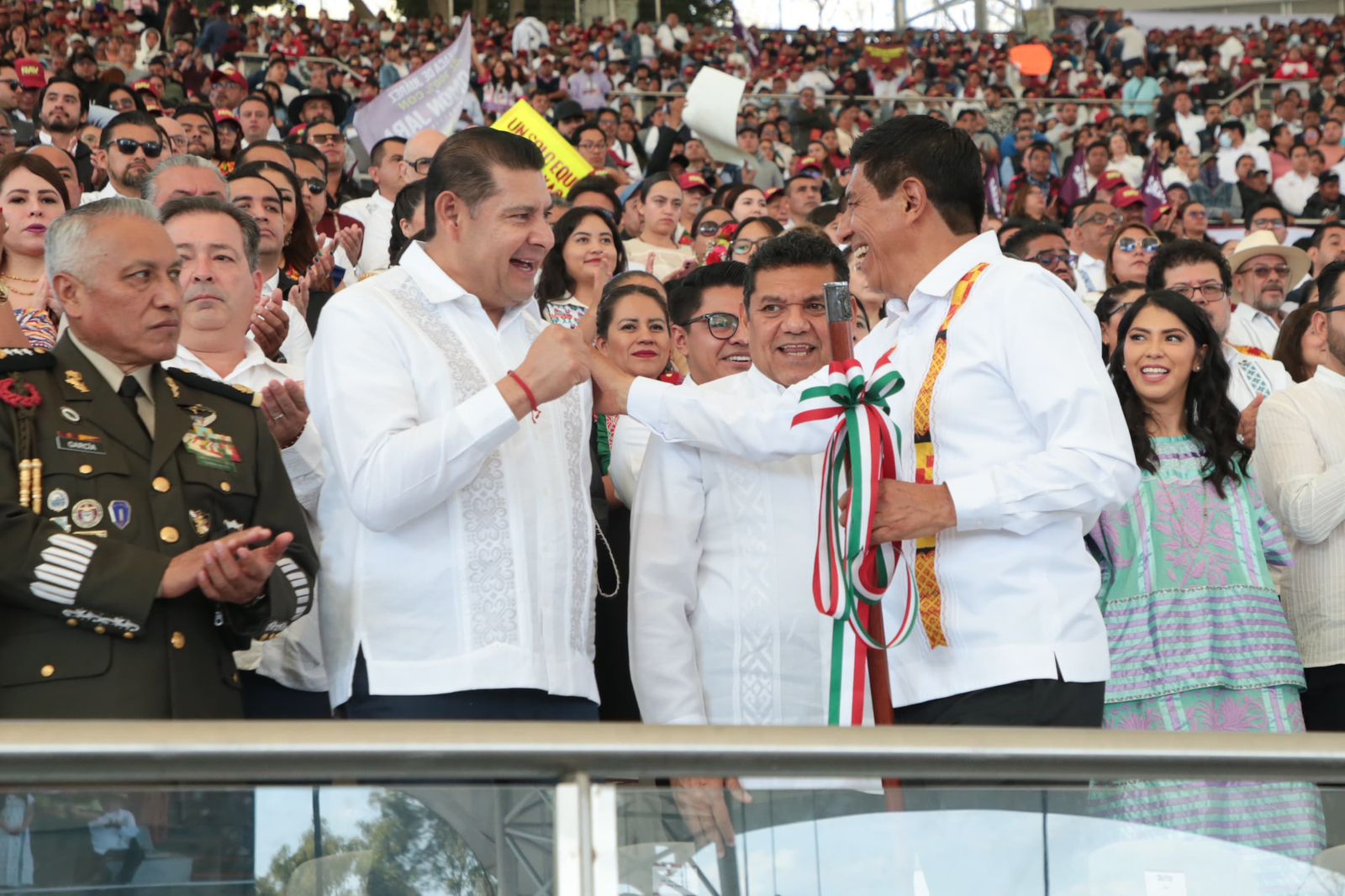 Oaxaca y Puebla unidos por el bienestar del pueblo, fortalecen transformación y seguridad