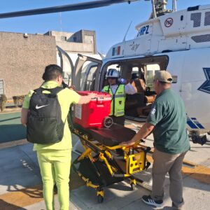 Coordina Puebla traslado aéreo de órganos para trasplante en CDMX