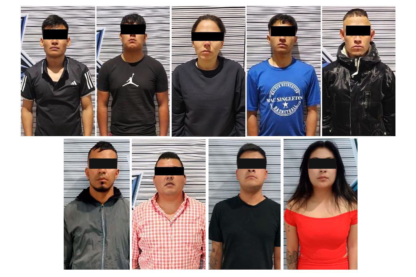 Fuerzas de seguridad en Puebla debilitan a grupo delictivo con detención de nueve integrantes