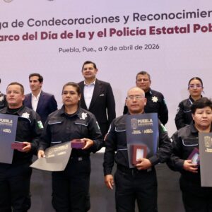 Puebla reconoce el valor policial