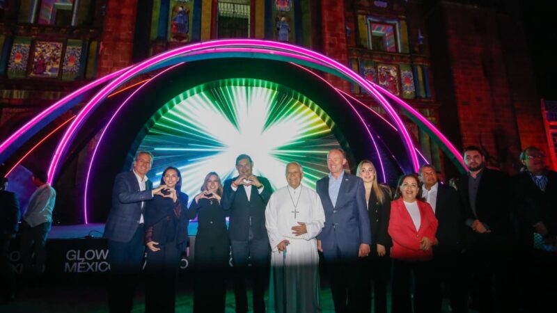 Puebla impulsa innovación cultural con festival Glow México 2026