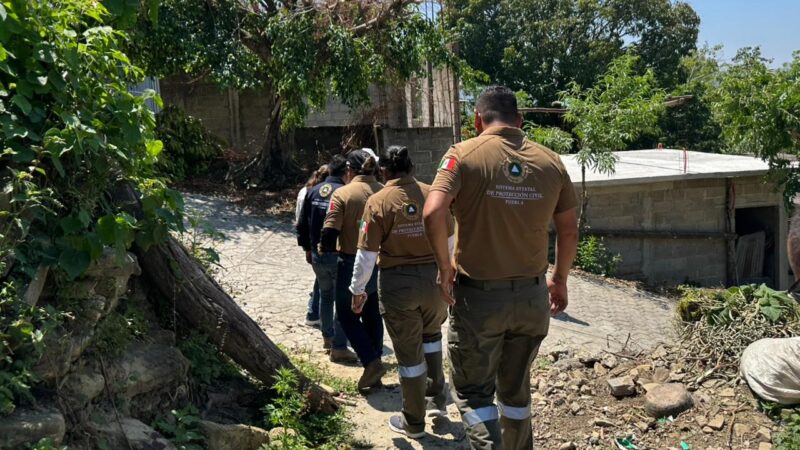 Respuesta inmediata a familias afectadas por lluvias en Pantepec