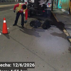Realiza Agua de Puebla video inspección y trabajos de desazolve