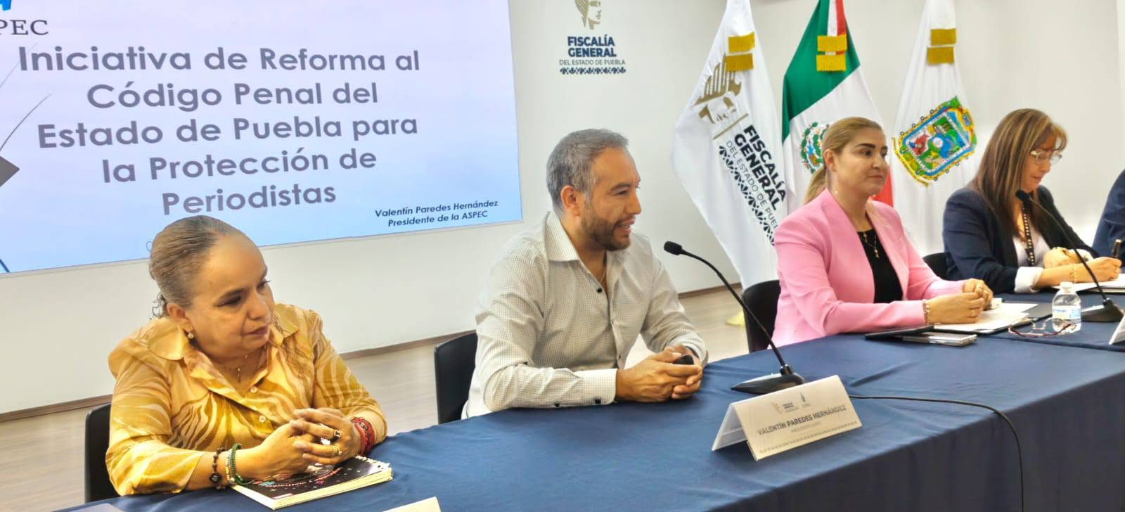 ASPEC presenta iniciativa de Ley para fortalecer la protección de periodistas, ante la Fiscal General del Estado Idamis Pastor Betancour