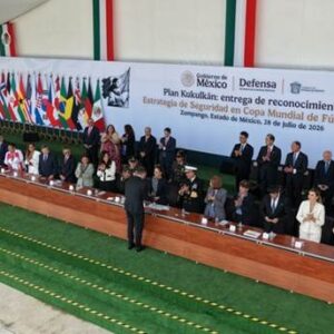 Cuando México trabaja unido, no hay desafío que no podamos enfrentar: Presidenta entrega reconocimientos a por Plan Kukulkán