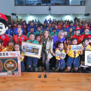 Celebra Lotería Nacional el Centenario de los Scouts en México y su historia de formación en niñas, niños y jóvenes