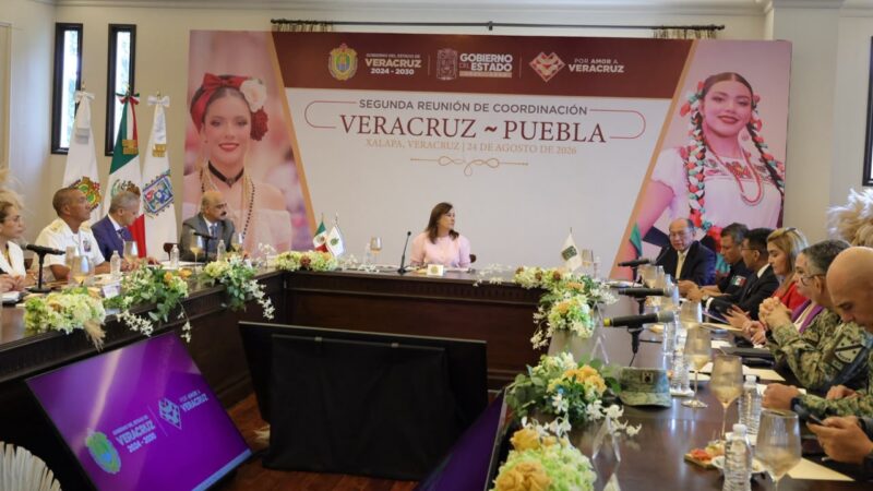 Puebla y Veracruz refuerzan coordinación en materia de seguridad