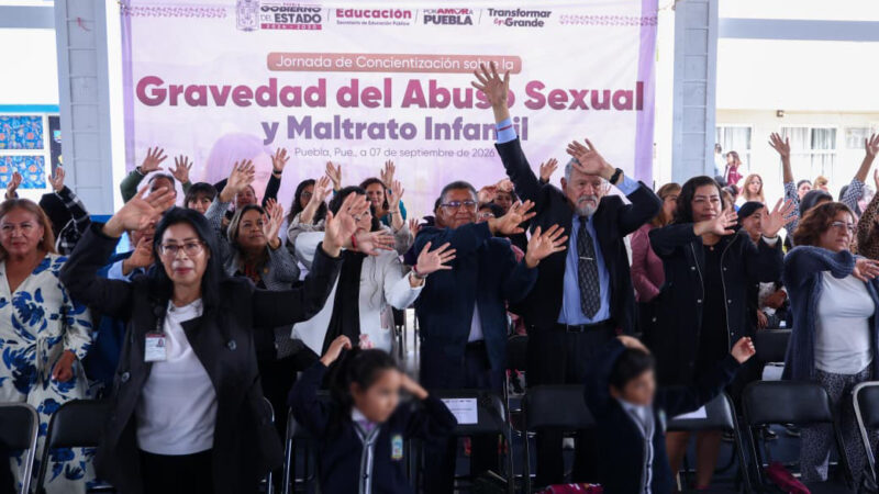 Promueve SEP Puebla espacios libres de violencia para niñas, niños y adolescentes