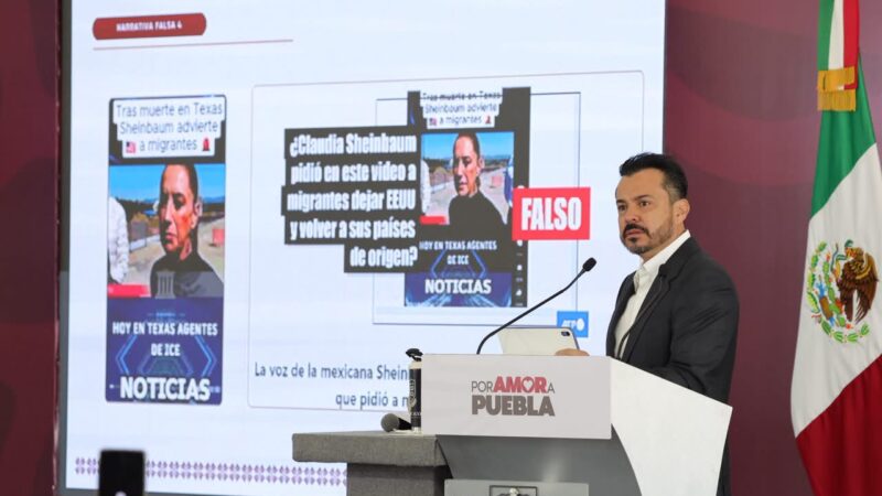 Datos y resultados desmontan campañas de desinformación contra la Cuarta Transformación: García Parra