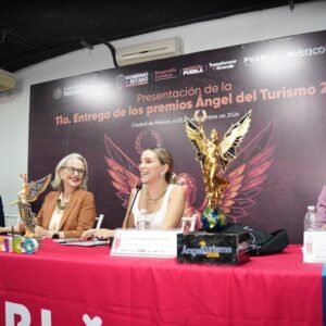 Puebla será sede de la 11.ª edición de los Galardones Ángel del Turismo 2026