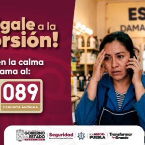Brinda SSP atención en Tecamachalco para prevenir llamadas y mensajes de extorsión