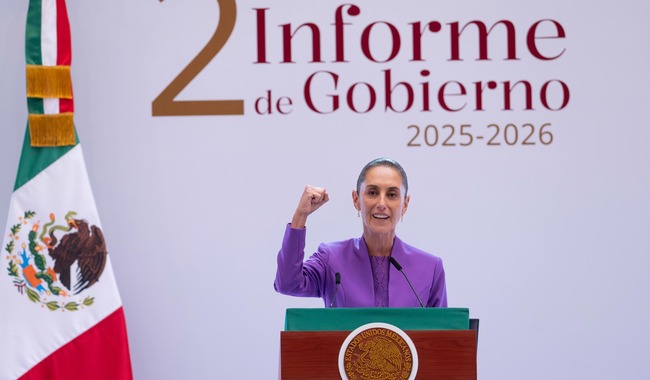 Con la Cuarta Transformación las y los trabajadores viven una Primavera Laboral: Presidenta Claudia Sheinbaum en Segundo Informe