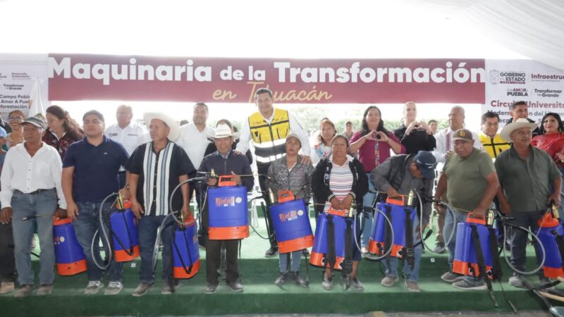 Campo y obra comunitaria transforman la vida de las familias de Tehuacán